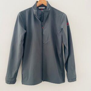 Killik Soft Shell Zip Up Dark Gray Jacket